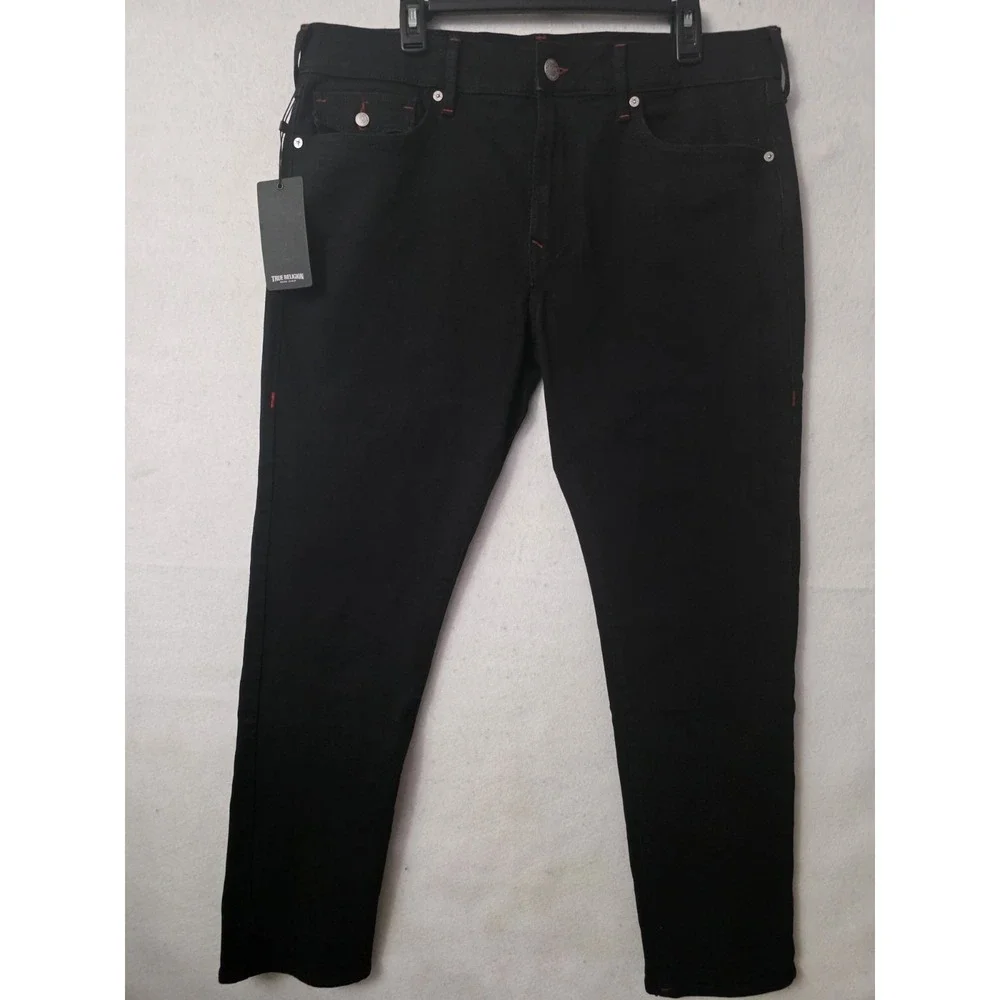True Religion SN flap Slim Color RINSE black Stile 700817 Size 36x32